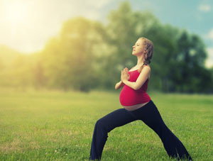 Exercícios físicos durante a gravidez