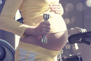 Musculação durante a gravidez